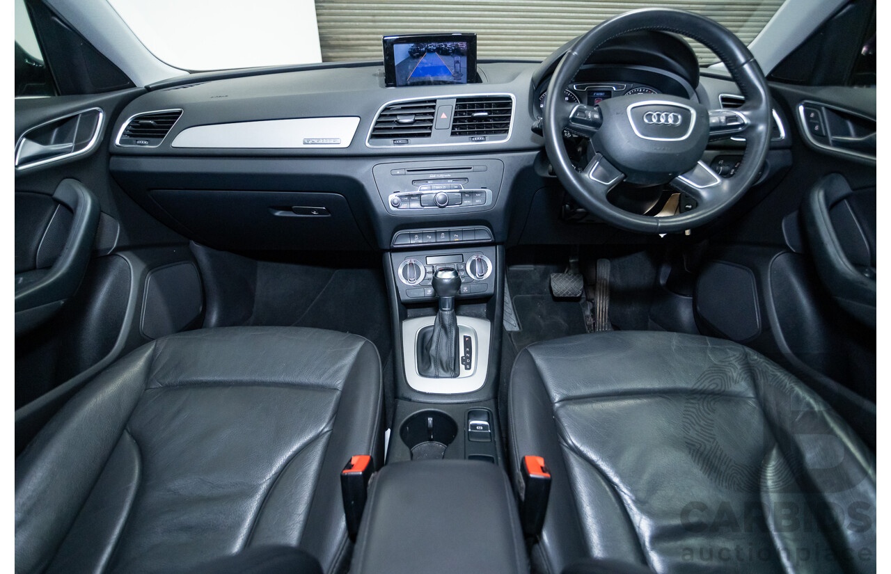 07/2014 Audi Q3 TFSI Quattro (AWD) 125kw 8U MY14 4d Wagon Phantom Black Pearl Turbo 2.0L