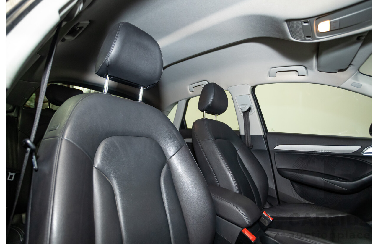 07/2014 Audi Q3 TFSI Quattro (AWD) 125kw 8U MY14 4d Wagon Phantom Black Pearl Turbo 2.0L