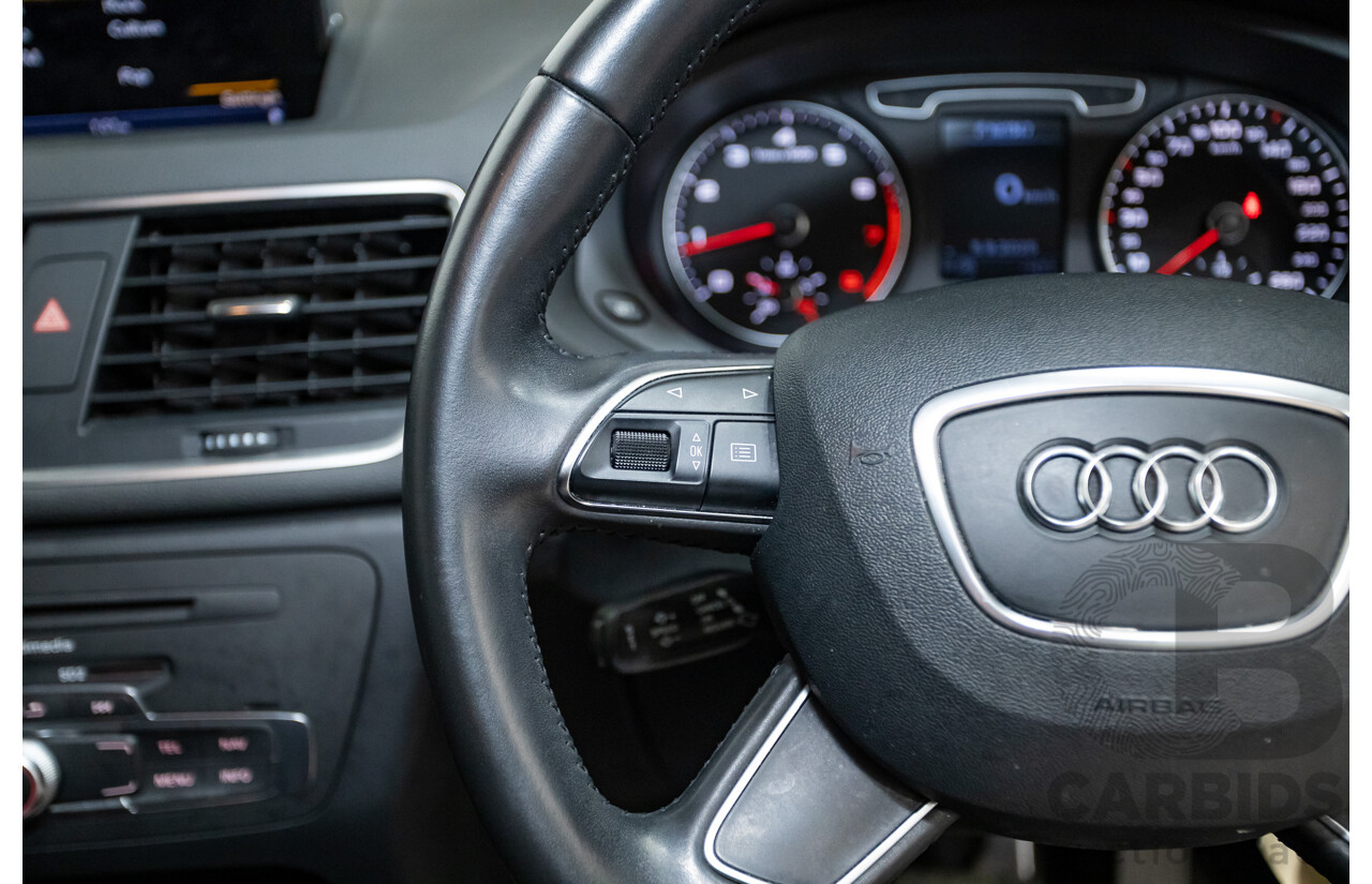 07/2014 Audi Q3 TFSI Quattro (AWD) 125kw 8U MY14 4d Wagon Phantom Black Pearl Turbo 2.0L