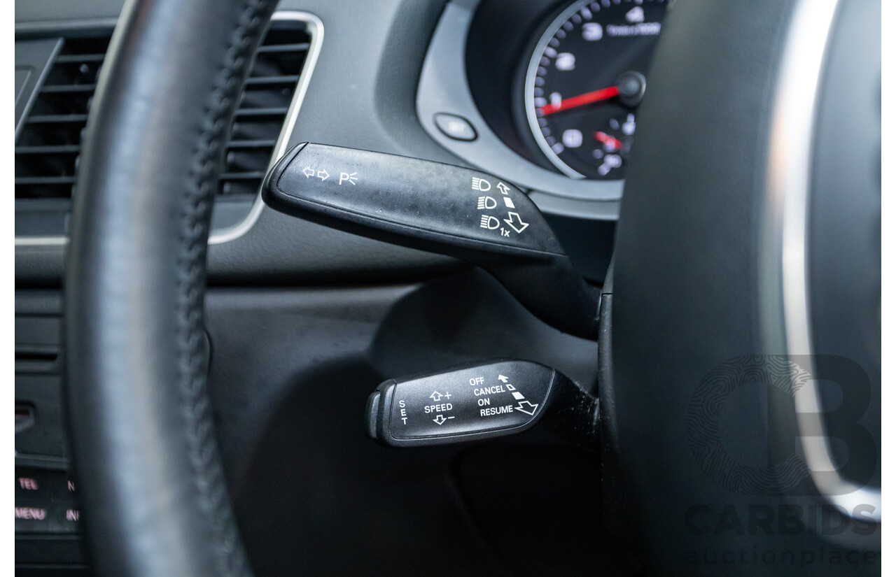 07/2014 Audi Q3 TFSI Quattro (AWD) 125kw 8U MY14 4d Wagon Phantom Black Pearl Turbo 2.0L