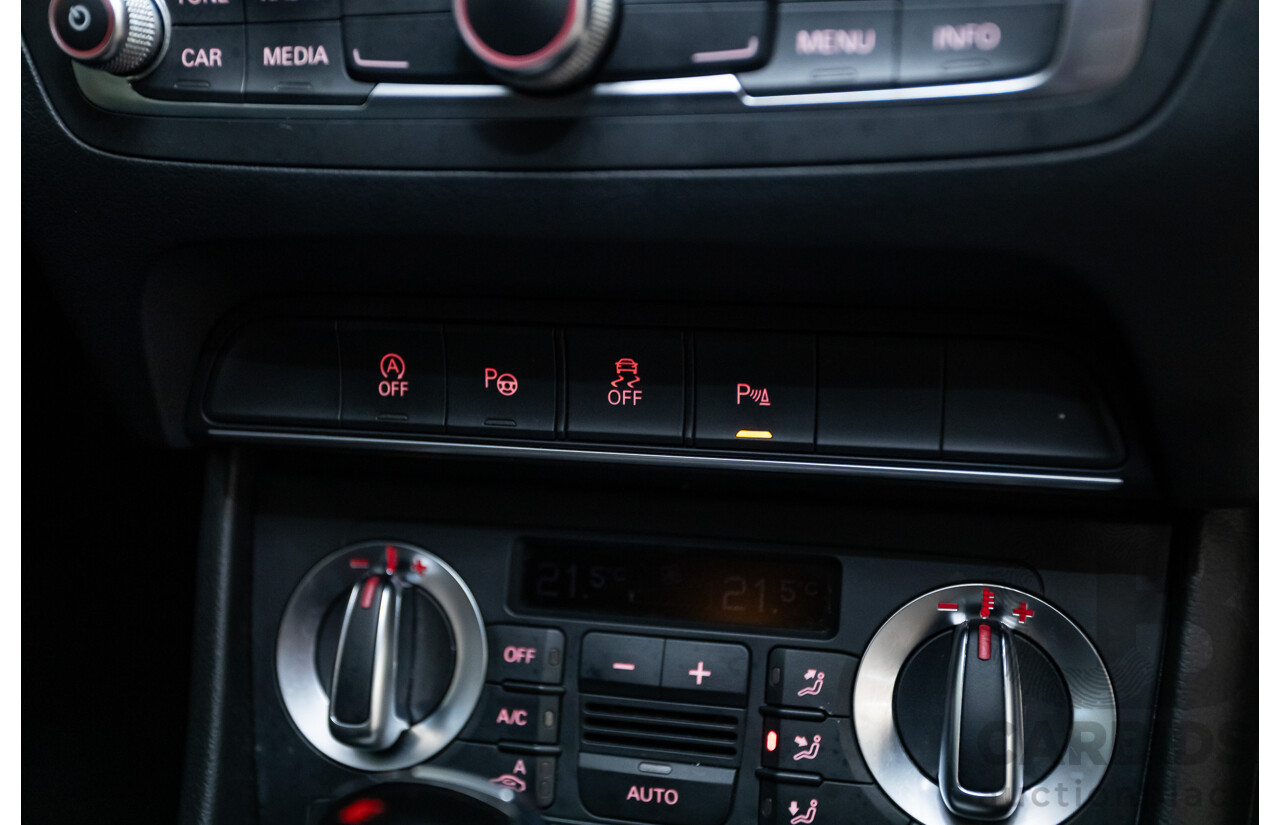 07/2014 Audi Q3 TFSI Quattro (AWD) 125kw 8U MY14 4d Wagon Phantom Black Pearl Turbo 2.0L