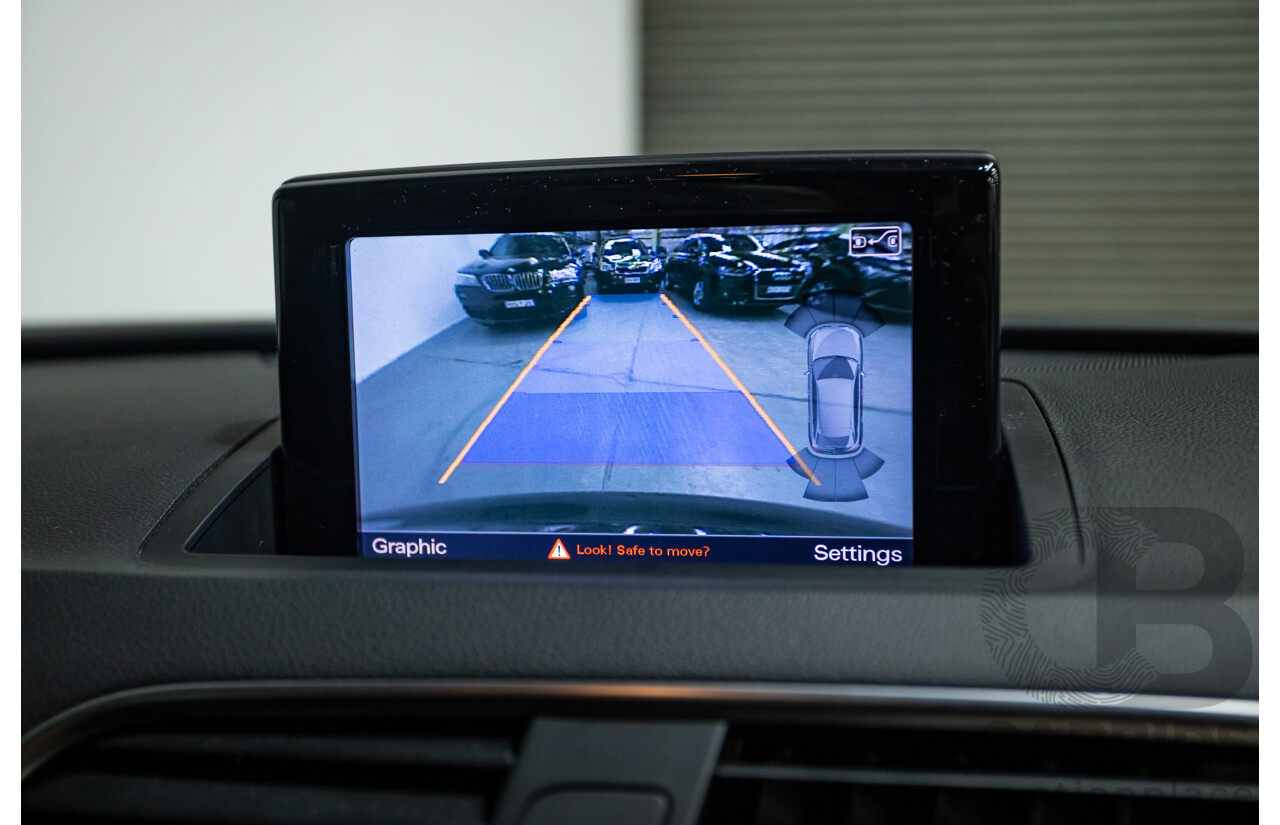 07/2014 Audi Q3 TFSI Quattro (AWD) 125kw 8U MY14 4d Wagon Phantom Black Pearl Turbo 2.0L