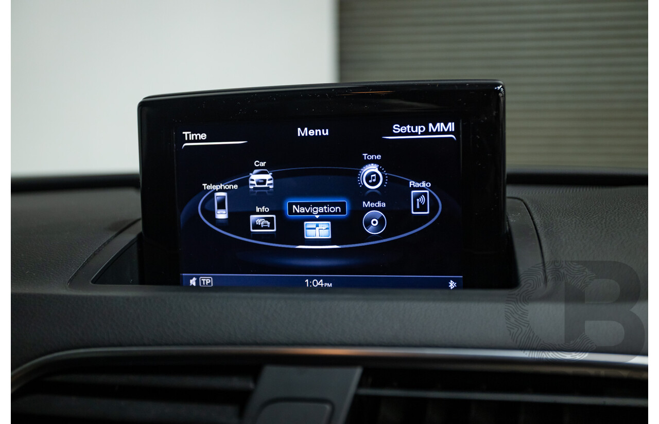 07/2014 Audi Q3 TFSI Quattro (AWD) 125kw 8U MY14 4d Wagon Phantom Black Pearl Turbo 2.0L