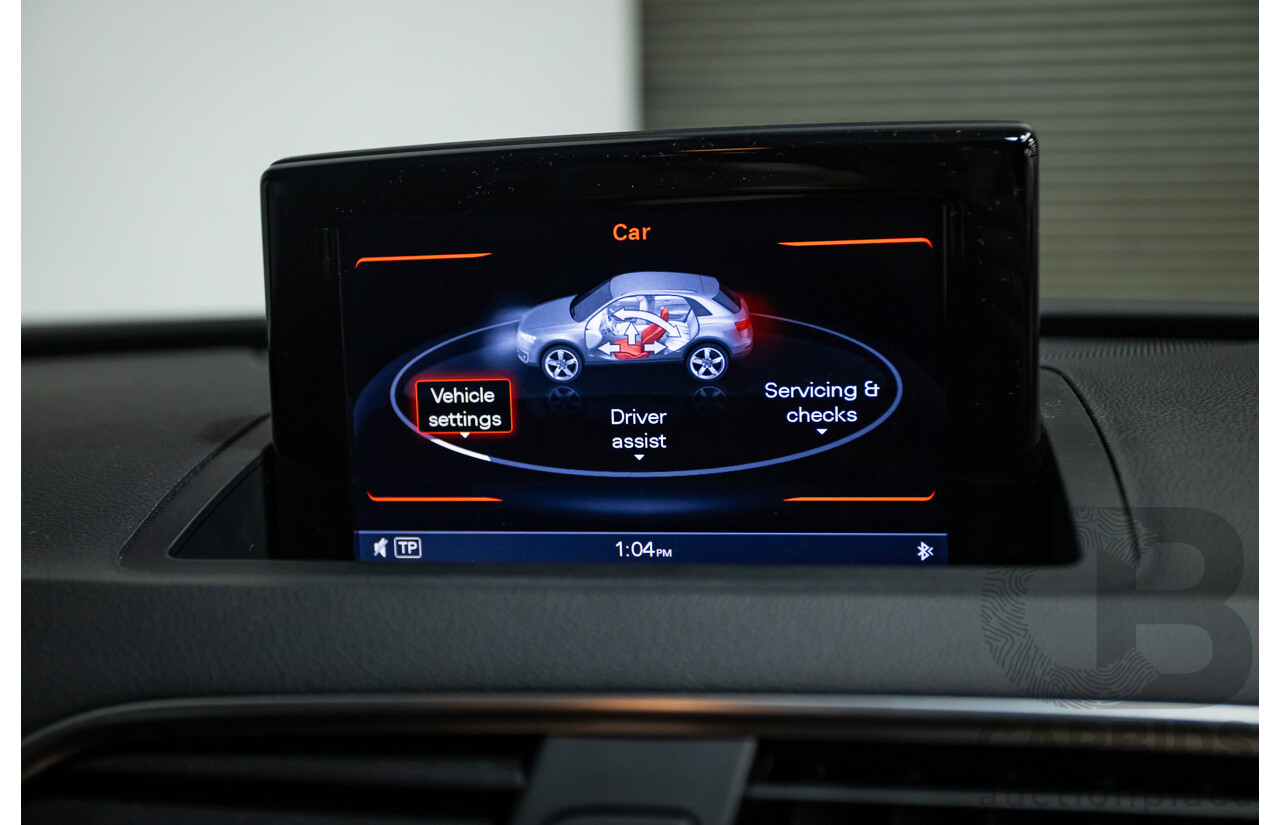 07/2014 Audi Q3 TFSI Quattro (AWD) 125kw 8U MY14 4d Wagon Phantom Black Pearl Turbo 2.0L