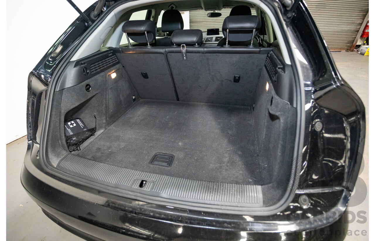 07/2014 Audi Q3 TFSI Quattro (AWD) 125kw 8U MY14 4d Wagon Phantom Black Pearl Turbo 2.0L