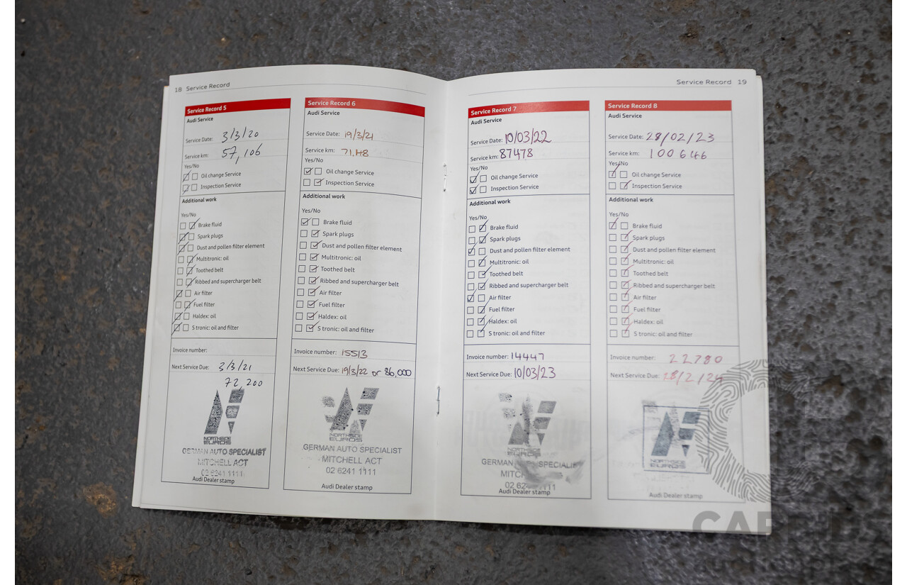 07/2014 Audi Q3 TFSI Quattro (AWD) 125kw 8U MY14 4d Wagon Phantom Black Pearl Turbo 2.0L