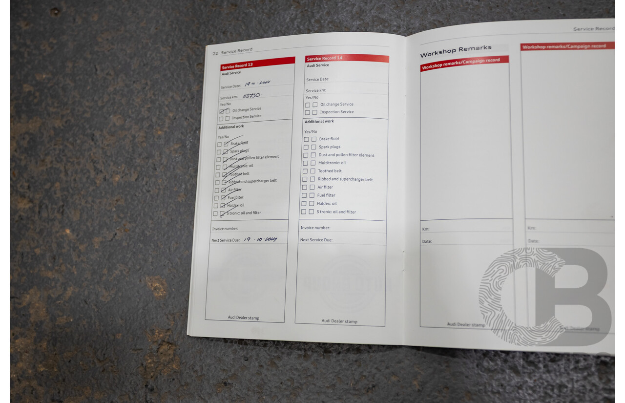 07/2014 Audi Q3 TFSI Quattro (AWD) 125kw 8U MY14 4d Wagon Phantom Black Pearl Turbo 2.0L