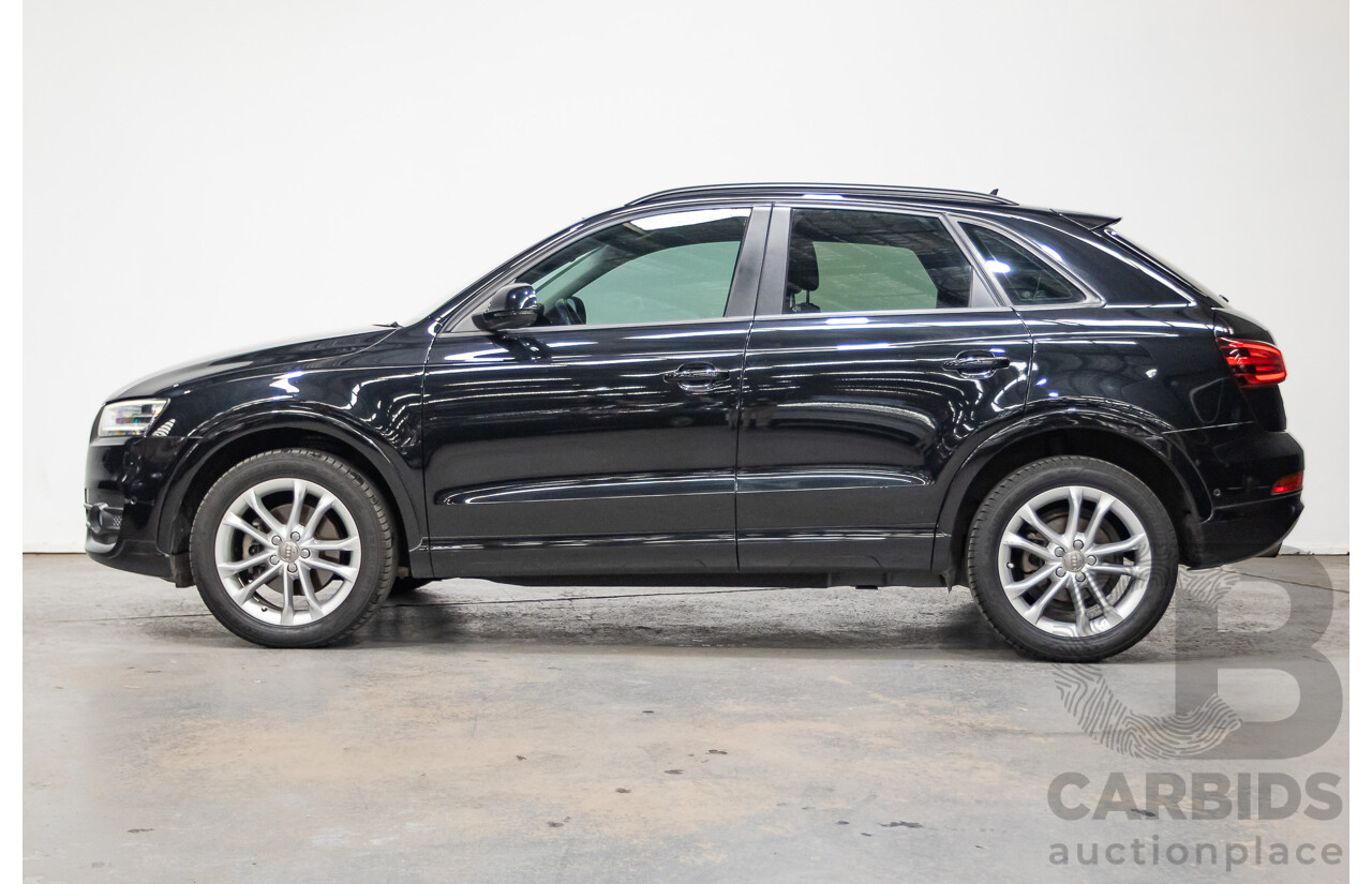 07/2014 Audi Q3 TFSI Quattro (AWD) 125kw 8U MY14 4d Wagon Phantom Black Pearl Turbo 2.0L
