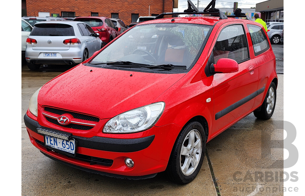 1/2006 Hyundai Getz 1.6 SXi TB UPGRADE 3d Hatchback Red 1.6L