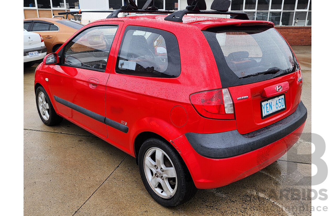 1/2006 Hyundai Getz 1.6 SXi TB UPGRADE 3d Hatchback Red 1.6L