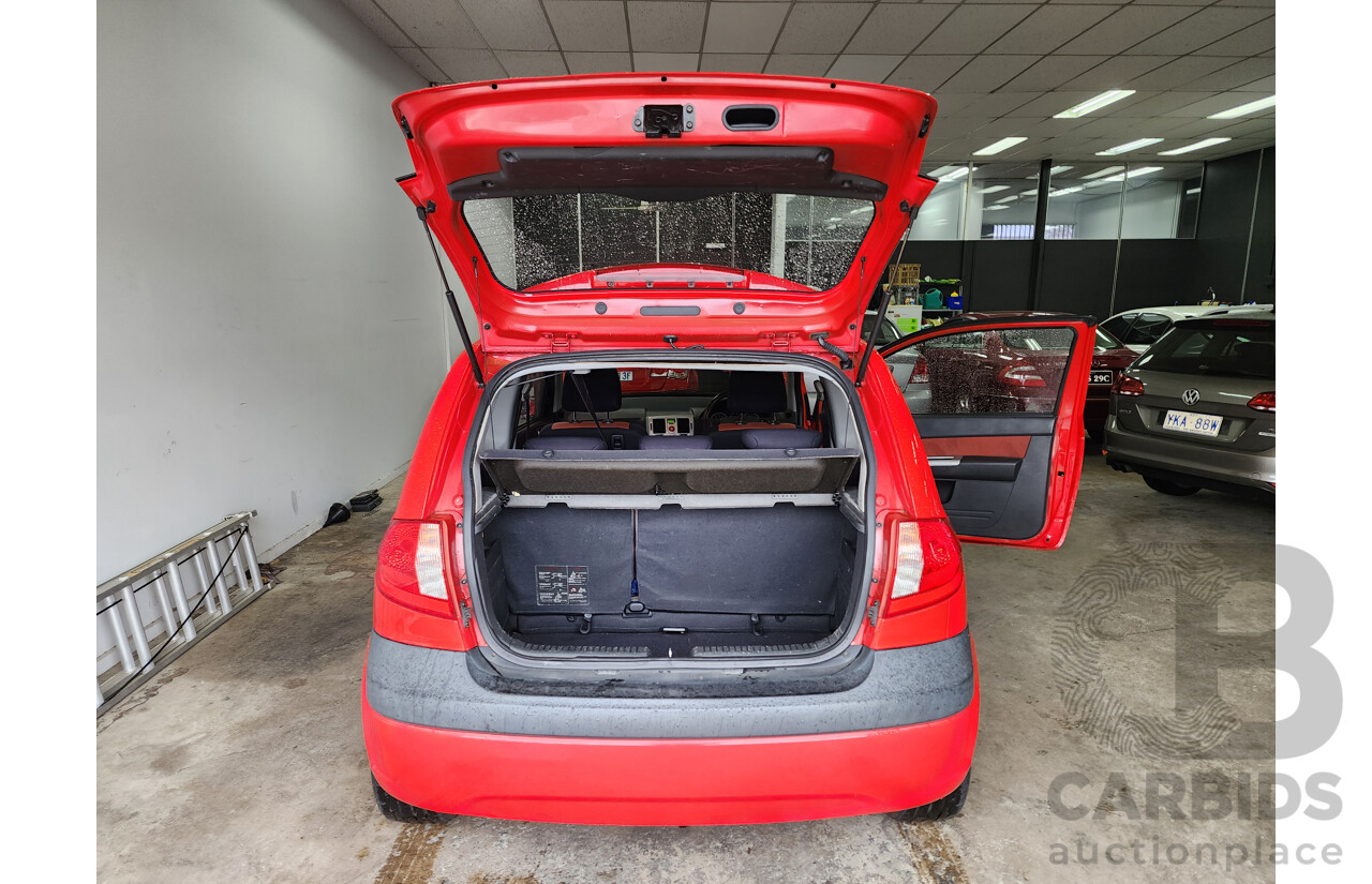 1/2006 Hyundai Getz 1.6 SXi TB UPGRADE 3d Hatchback Red 1.6L