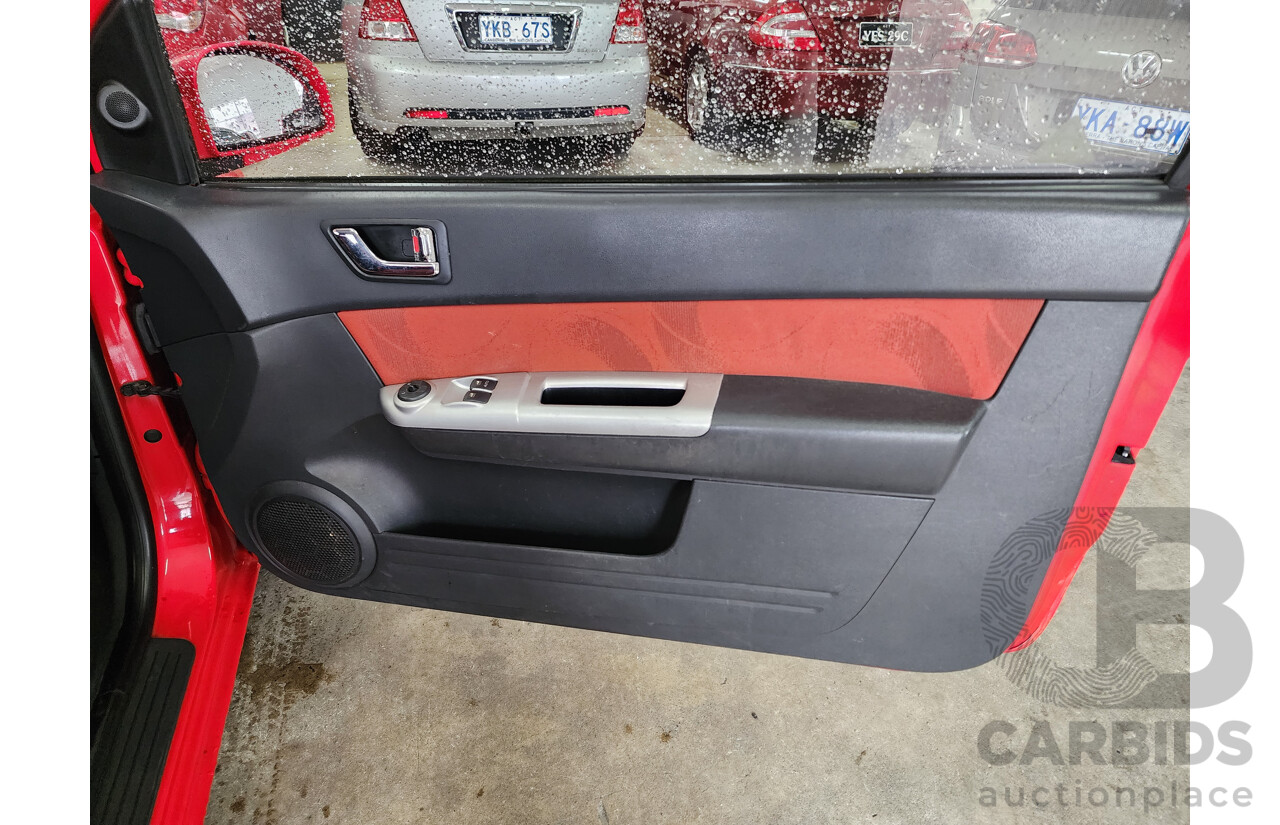 1/2006 Hyundai Getz 1.6 SXi TB UPGRADE 3d Hatchback Red 1.6L