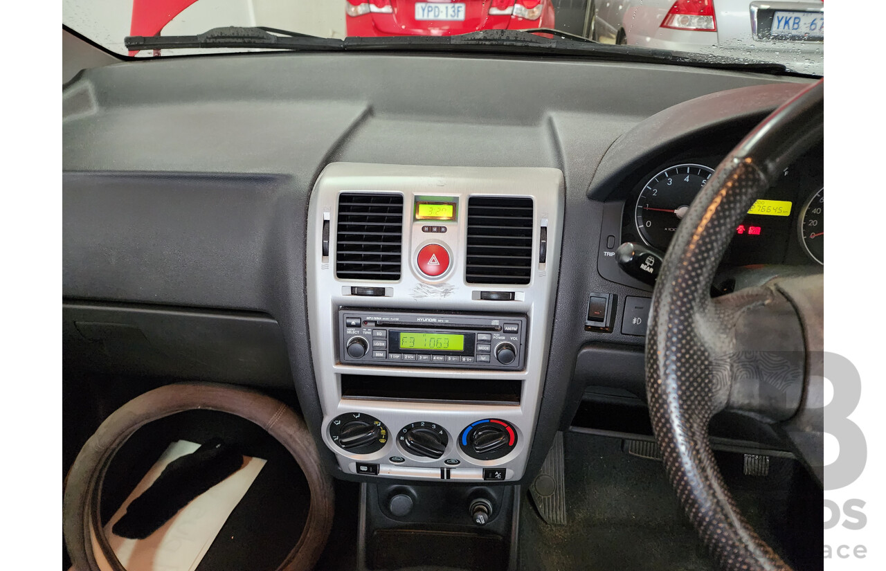 1/2006 Hyundai Getz 1.6 SXi TB UPGRADE 3d Hatchback Red 1.6L