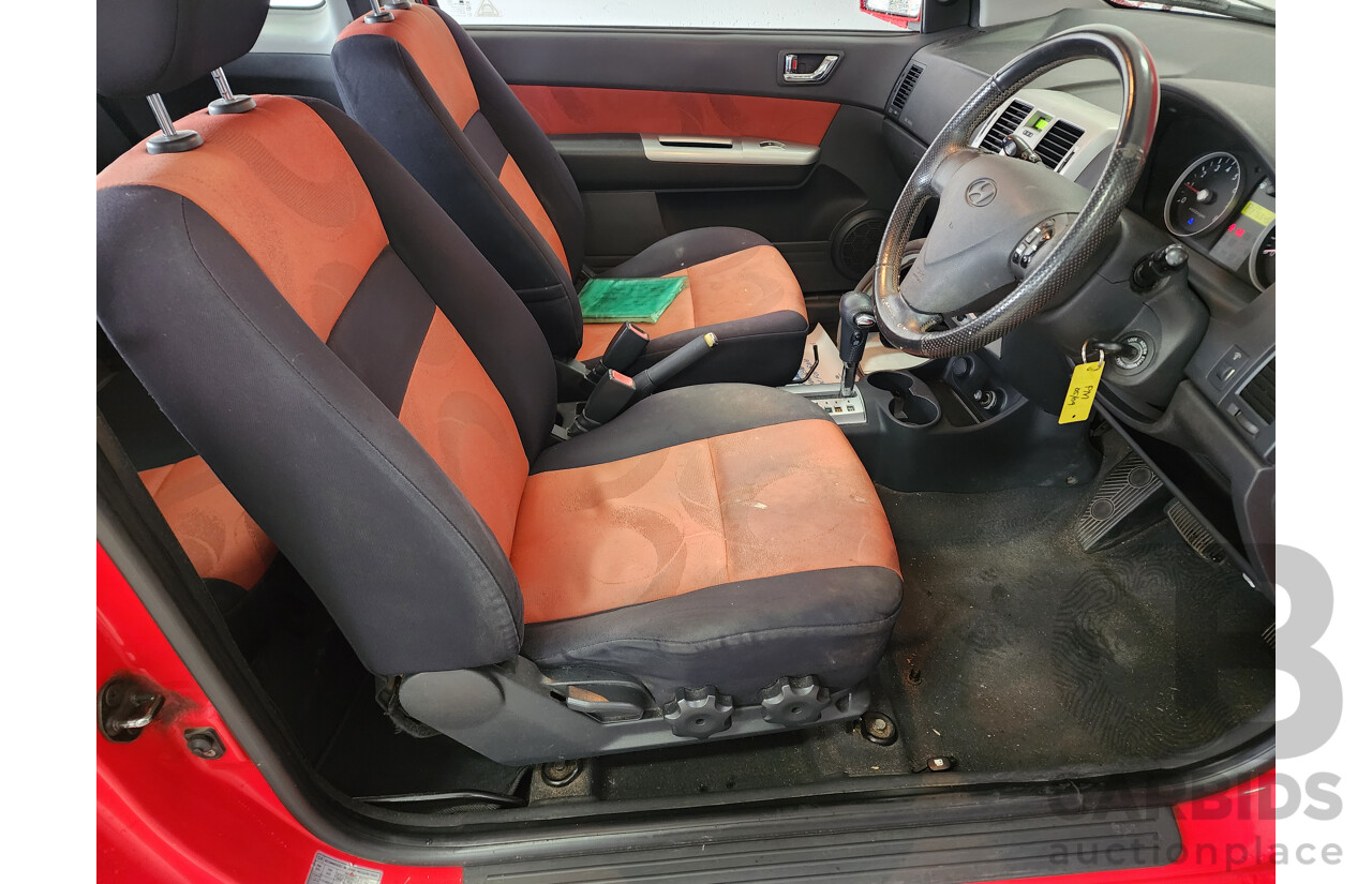 1/2006 Hyundai Getz 1.6 SXi TB UPGRADE 3d Hatchback Red 1.6L