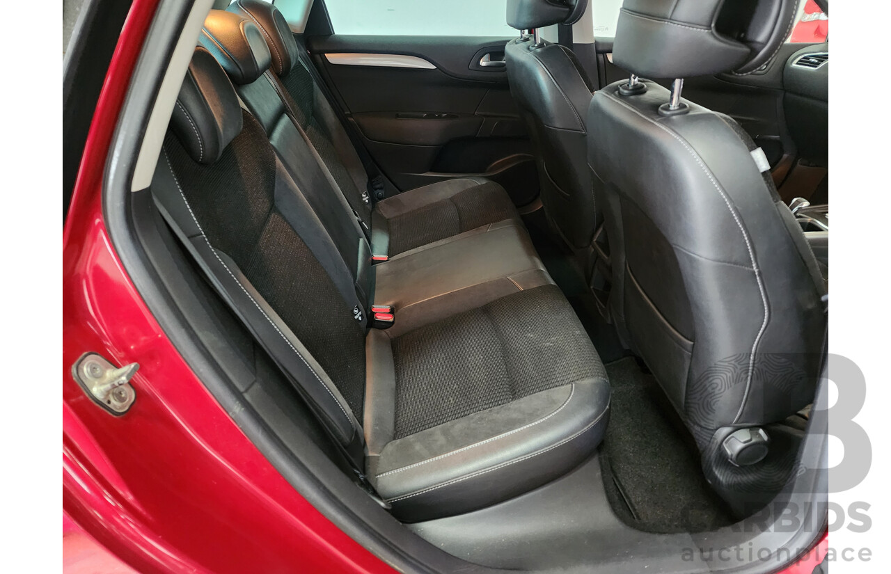 5/2012 Citroen C4 Exclusive Turbo B7 5d Hatchback Red 1.6L