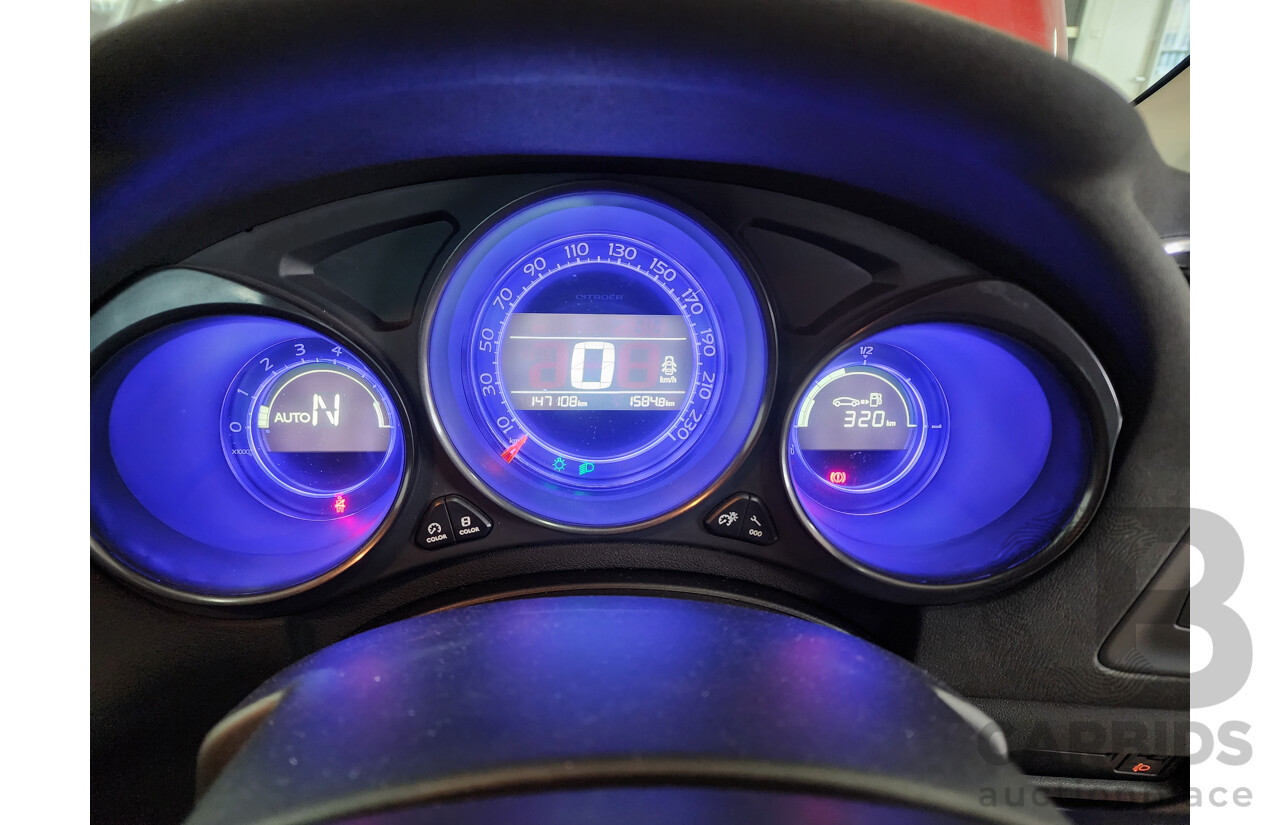 5/2012 Citroen C4 Exclusive Turbo B7 5d Hatchback Red 1.6L