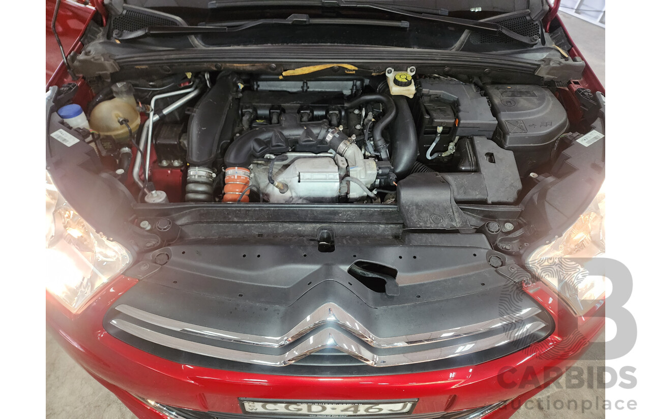 5/2012 Citroen C4 Exclusive Turbo B7 5d Hatchback Red 1.6L