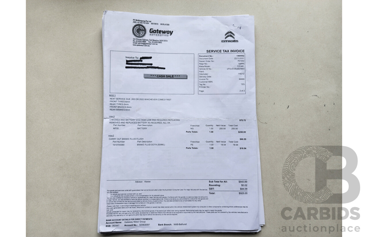 5/2012 Citroen C4 Exclusive Turbo B7 5d Hatchback Red 1.6L