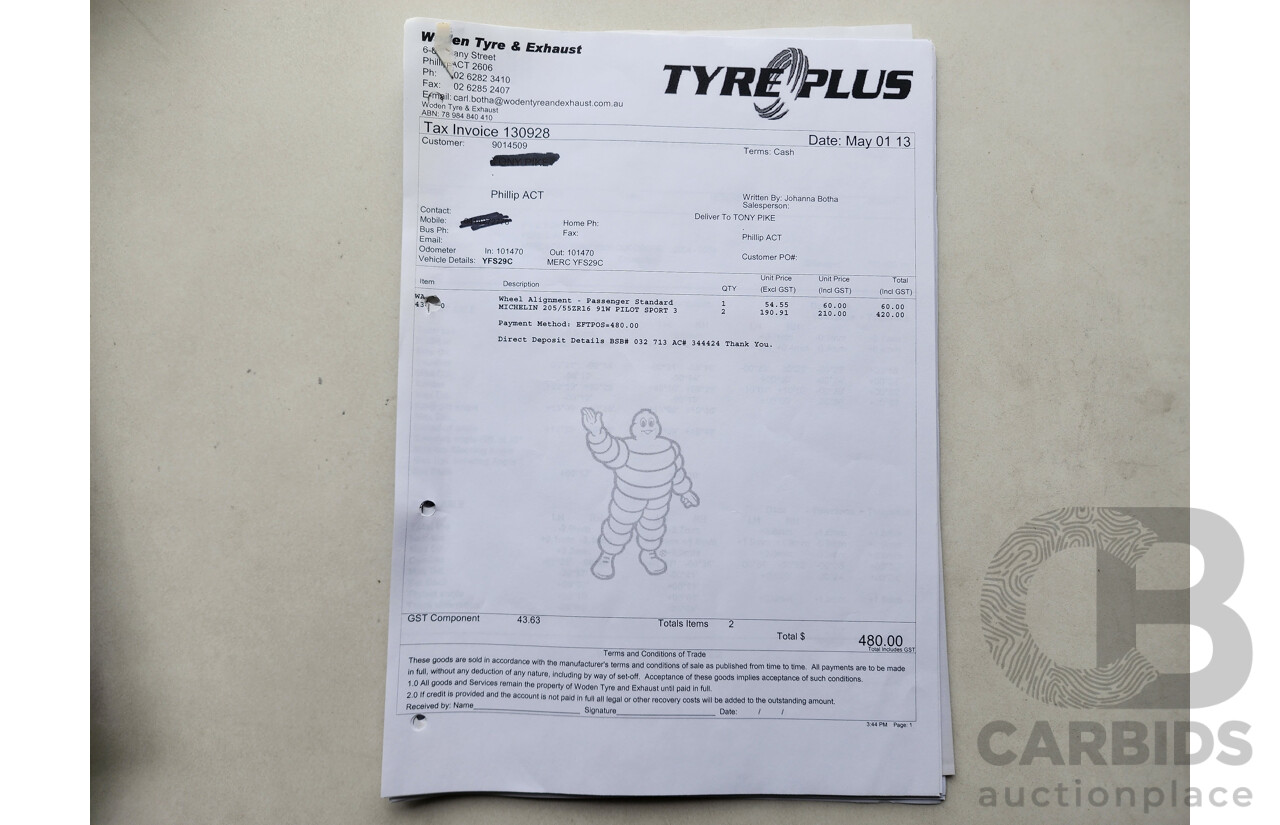 3/2004 Mercedes-Benz Clk320 Elegance C209 2d Coupe Red 3.2L