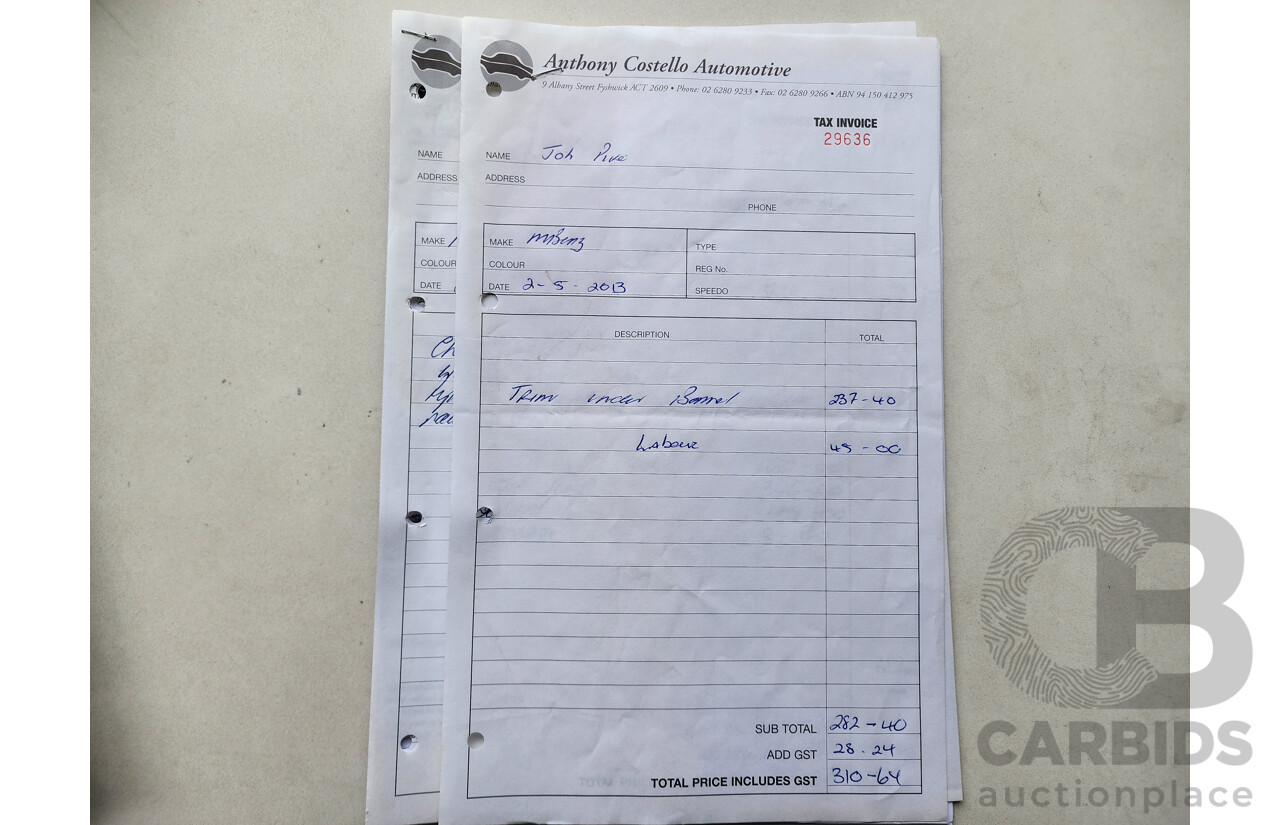 3/2004 Mercedes-Benz Clk320 Elegance C209 2d Coupe Red 3.2L