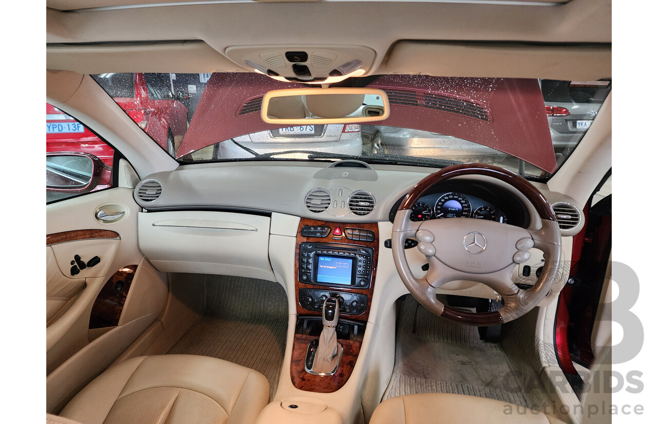 3/2004 Mercedes-Benz Clk320 Elegance C209 2d Coupe Red 3.2L