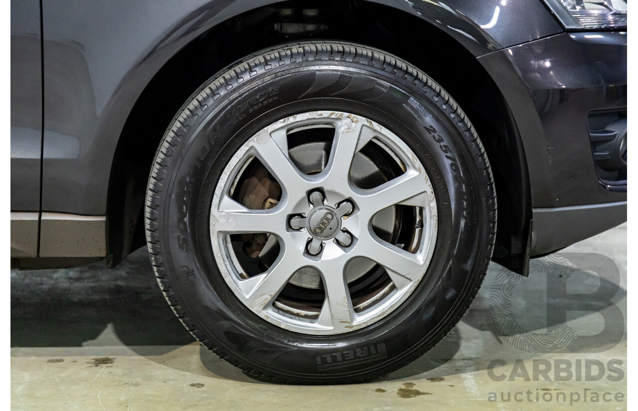 8/2010 Audi Q5 2.0 TDI Quattro 8R MY10 4d Wagon Lava Grey Metallic Turbo Diesel 2.0L