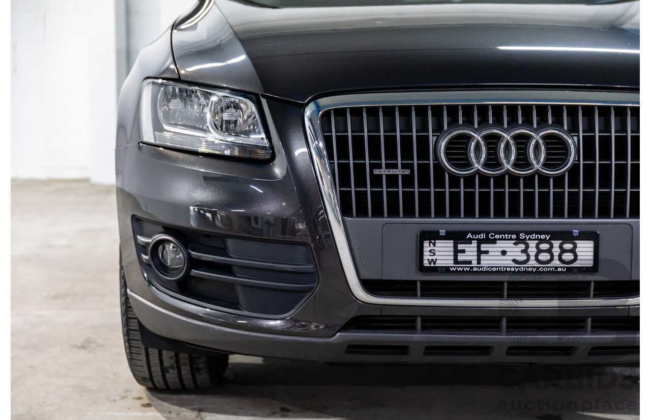 8/2010 Audi Q5 2.0 TDI Quattro 8R MY10 4d Wagon Lava Grey Metallic Turbo Diesel 2.0L