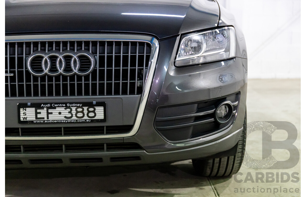 8/2010 Audi Q5 2.0 TDI Quattro 8R MY10 4d Wagon Lava Grey Metallic Turbo Diesel 2.0L