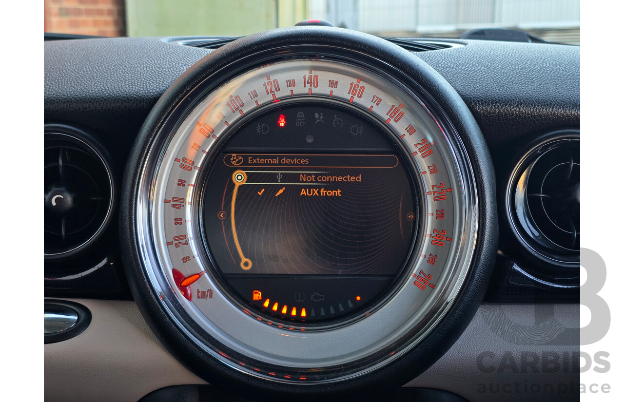 06/2012 Mini Cooper Baker Street R56 MY12 2d Hatchback Pepper White 1.6L