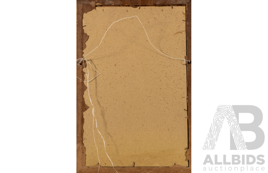 Daniel Sherrin (19/20th Centuries, British, 1868-1940), Bluebell Wood, Vintage Reproduction Colour Print From Original, 56 x 40 cm (frame)