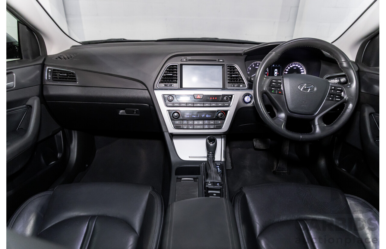 9/2015 Hyundai Sonata Premium LF MY 16 4d Sedan Platinum Silver Turbo 2.0L