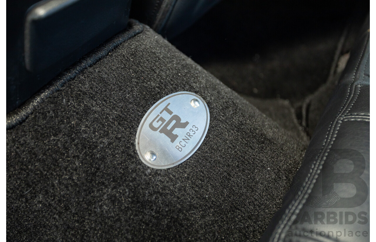 04/1997 Nissan Skyline R33 GT-R Series 3 BNR33 (AWD) 2d Coupe QM1 Polar White Turbo 2.6L - Modified 850hp+ - 05/2009 Import