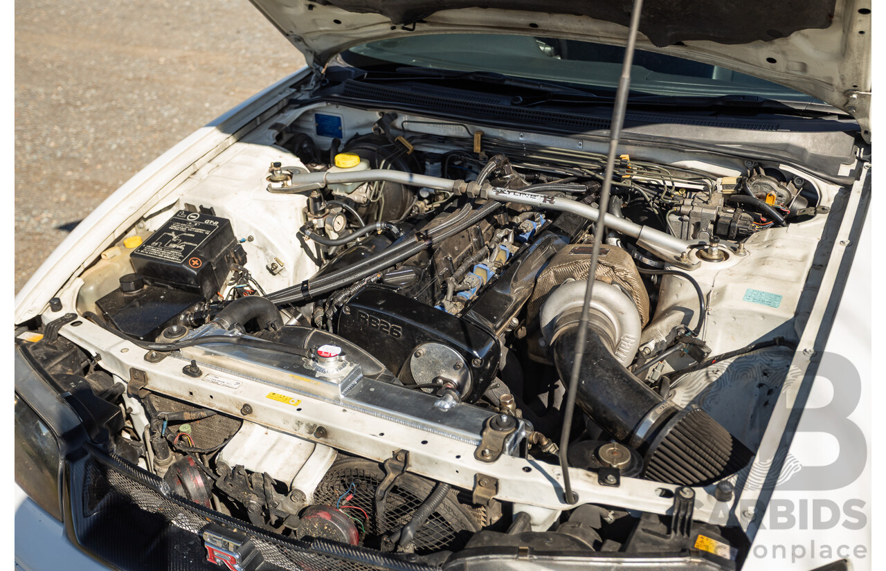 04/1997 Nissan Skyline R33 GT-R Series 3 BNR33 (AWD) 2d Coupe QM1 Polar White Turbo 2.6L - Modified 850hp+ - 05/2009 Import