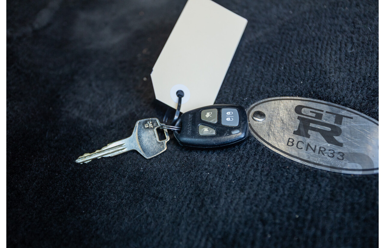 04/1997 Nissan Skyline R33 GT-R Series 3 BNR33 (AWD) 2d Coupe QM1 Polar White Turbo 2.6L - Modified 850hp+ - 05/2009 Import