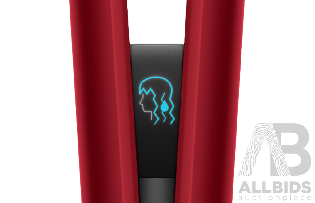 Dyson Airstrait (596930) Straightener and Dryer (Red Velvet/Gold)- ORP $749 (Includes 1 Year Warranty From Dyson)
