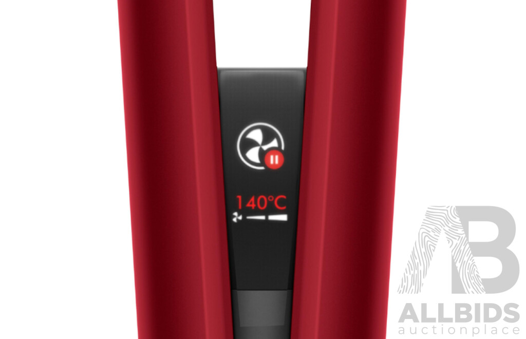 Dyson Airstrait (596930) Straightener and Dryer (Red Velvet/Gold)- ORP $749 (Includes 1 Year Warranty From Dyson)