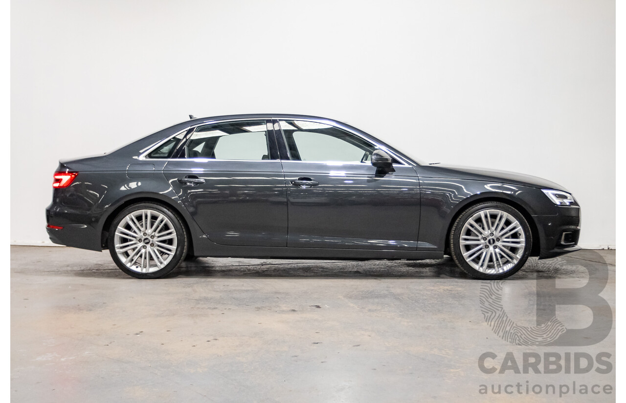 07/2016 Audi A4 2.0 TDI Quattro S-tronic Sport (AWD) F4 (B9) 4D Sedan Grey Turbo Diesel 2.0L