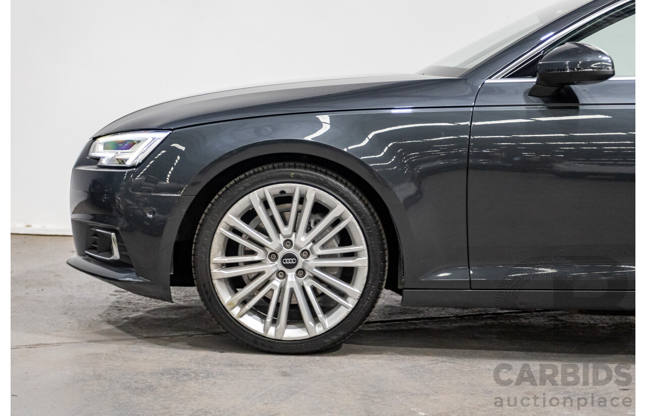 07/2016 Audi A4 2.0 TDI Quattro S-tronic Sport (AWD) F4 (B9) 4D Sedan Grey Turbo Diesel 2.0L