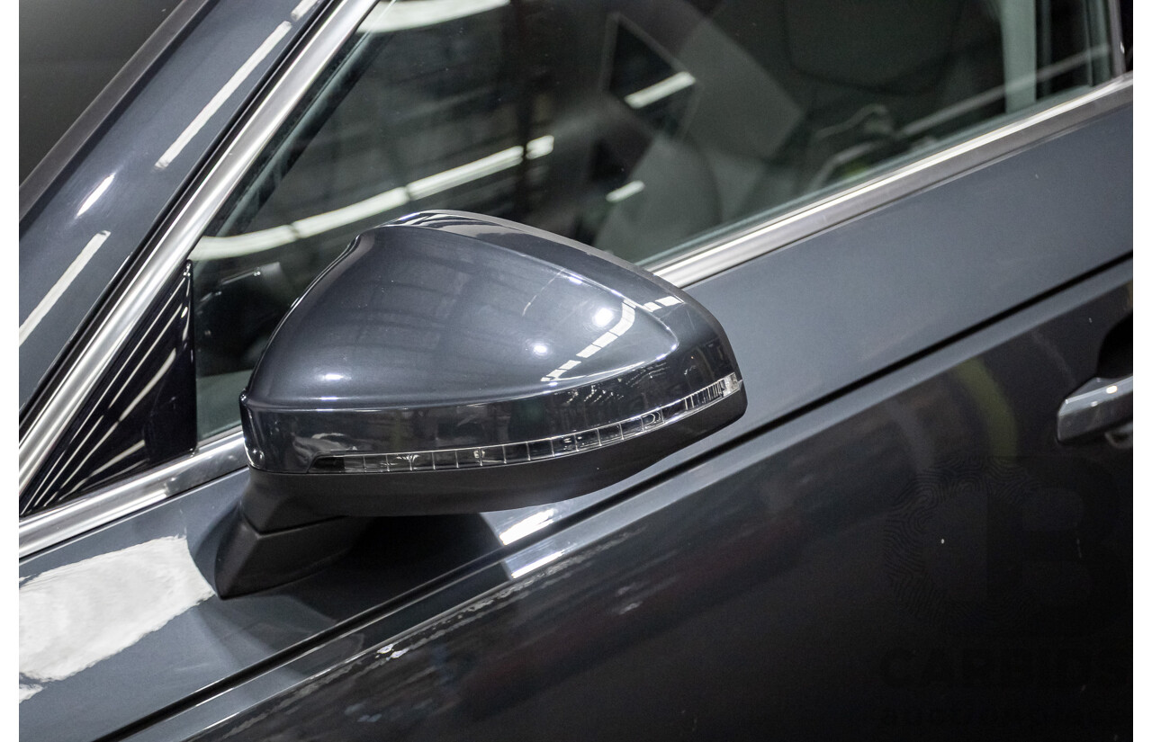 07/2016 Audi A4 2.0 TDI Quattro S-tronic Sport (AWD) F4 (B9) 4D Sedan Grey Turbo Diesel 2.0L