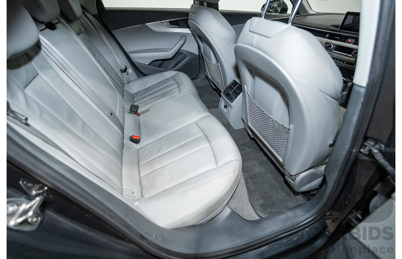 07/2016 Audi A4 2.0 TDI Quattro S-tronic Sport (AWD) F4 (B9) 4D Sedan Grey Turbo Diesel 2.0L