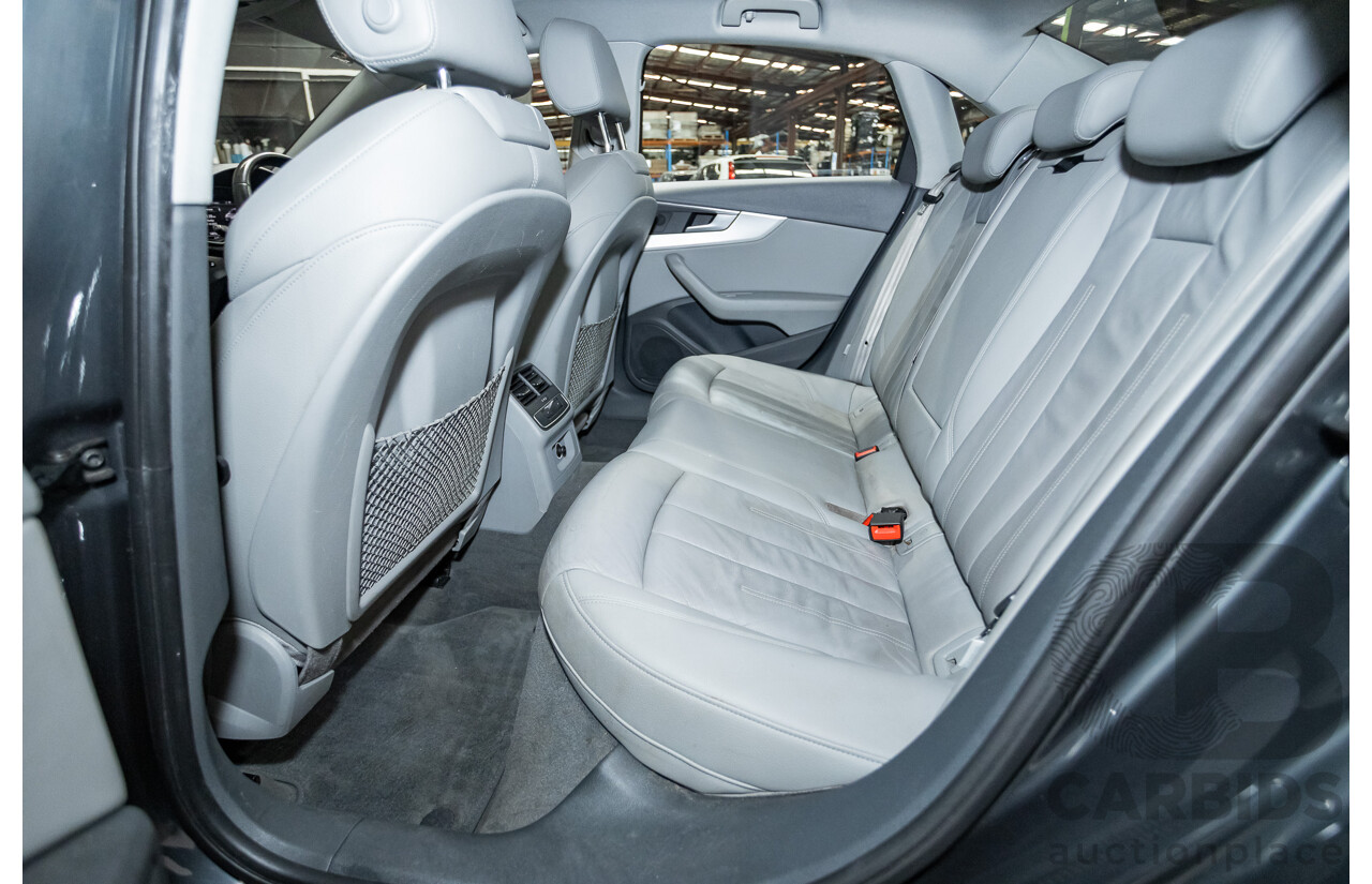 07/2016 Audi A4 2.0 TDI Quattro S-tronic Sport (AWD) F4 (B9) 4D Sedan Grey Turbo Diesel 2.0L