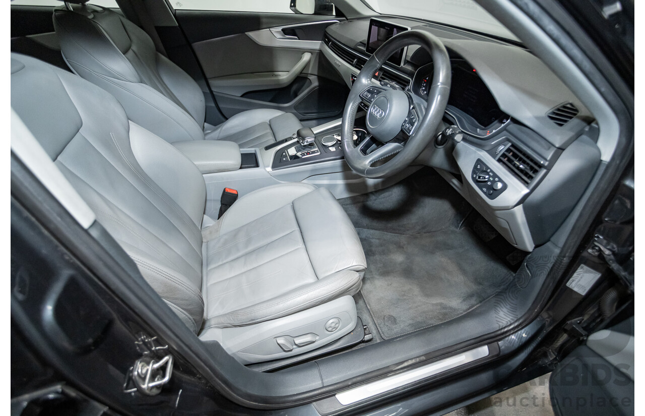 07/2016 Audi A4 2.0 TDI Quattro S-tronic Sport (AWD) F4 (B9) 4D Sedan Grey Turbo Diesel 2.0L