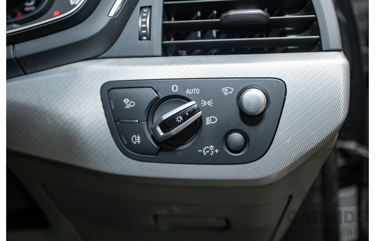 07/2016 Audi A4 2.0 TDI Quattro S-tronic Sport (AWD) F4 (B9) 4D Sedan Grey Turbo Diesel 2.0L