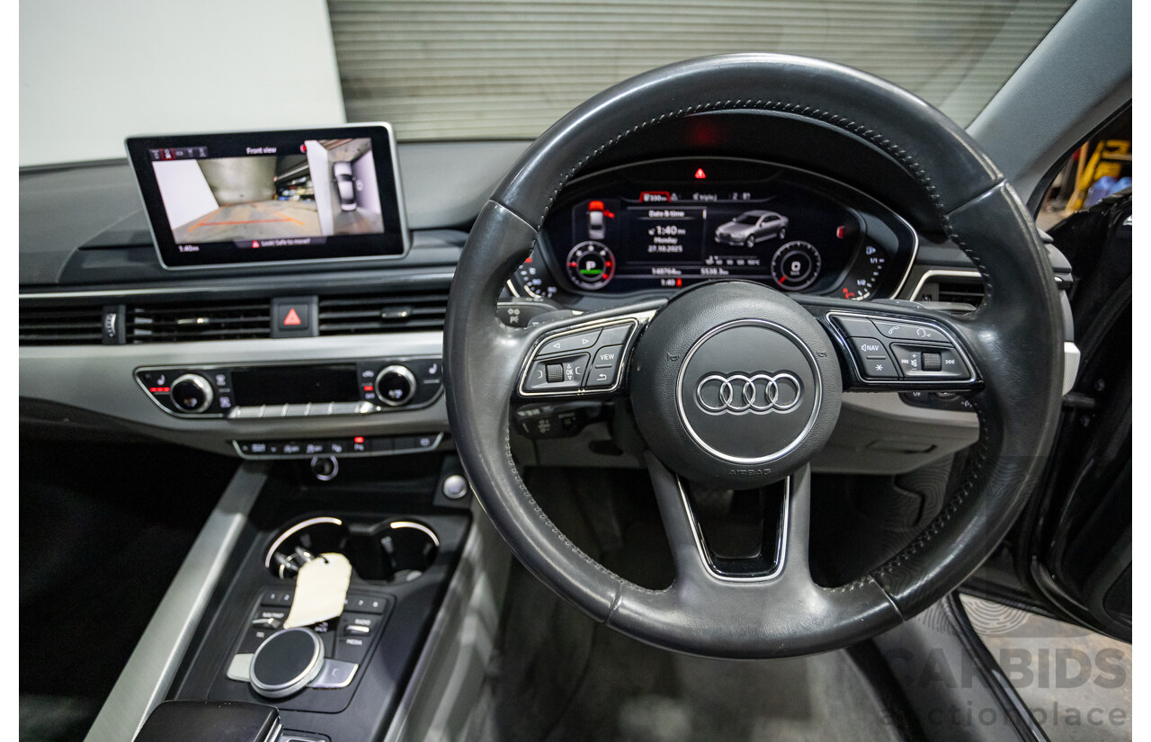 07/2016 Audi A4 2.0 TDI Quattro S-tronic Sport (AWD) F4 (B9) 4D Sedan Grey Turbo Diesel 2.0L