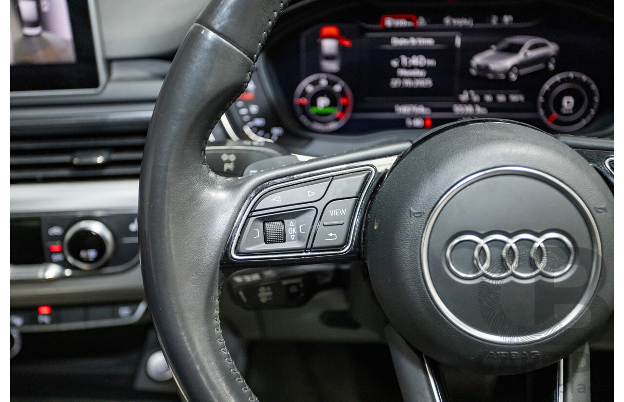 07/2016 Audi A4 2.0 TDI Quattro S-tronic Sport (AWD) F4 (B9) 4D Sedan Grey Turbo Diesel 2.0L