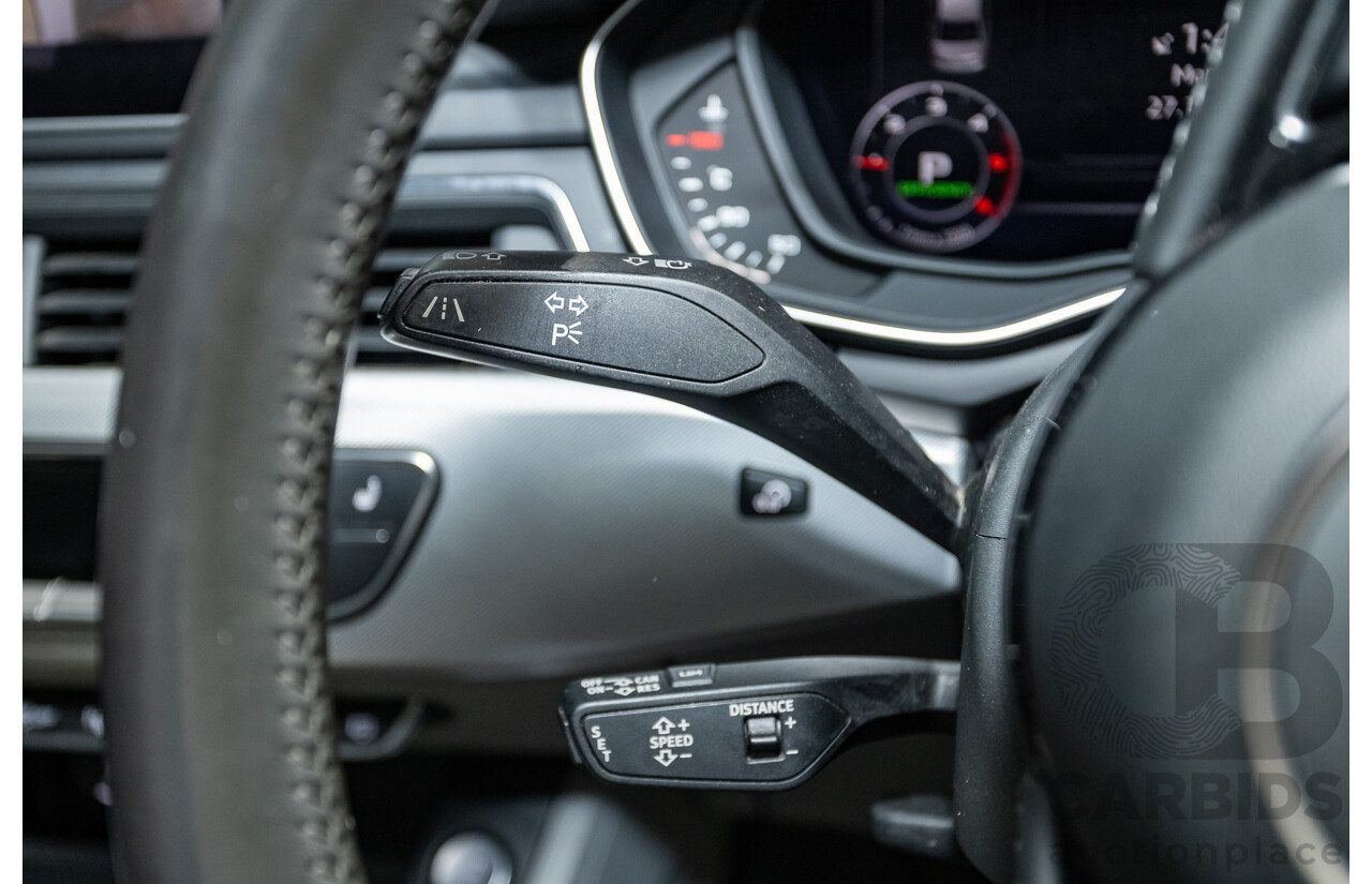 07/2016 Audi A4 2.0 TDI Quattro S-tronic Sport (AWD) F4 (B9) 4D Sedan Grey Turbo Diesel 2.0L