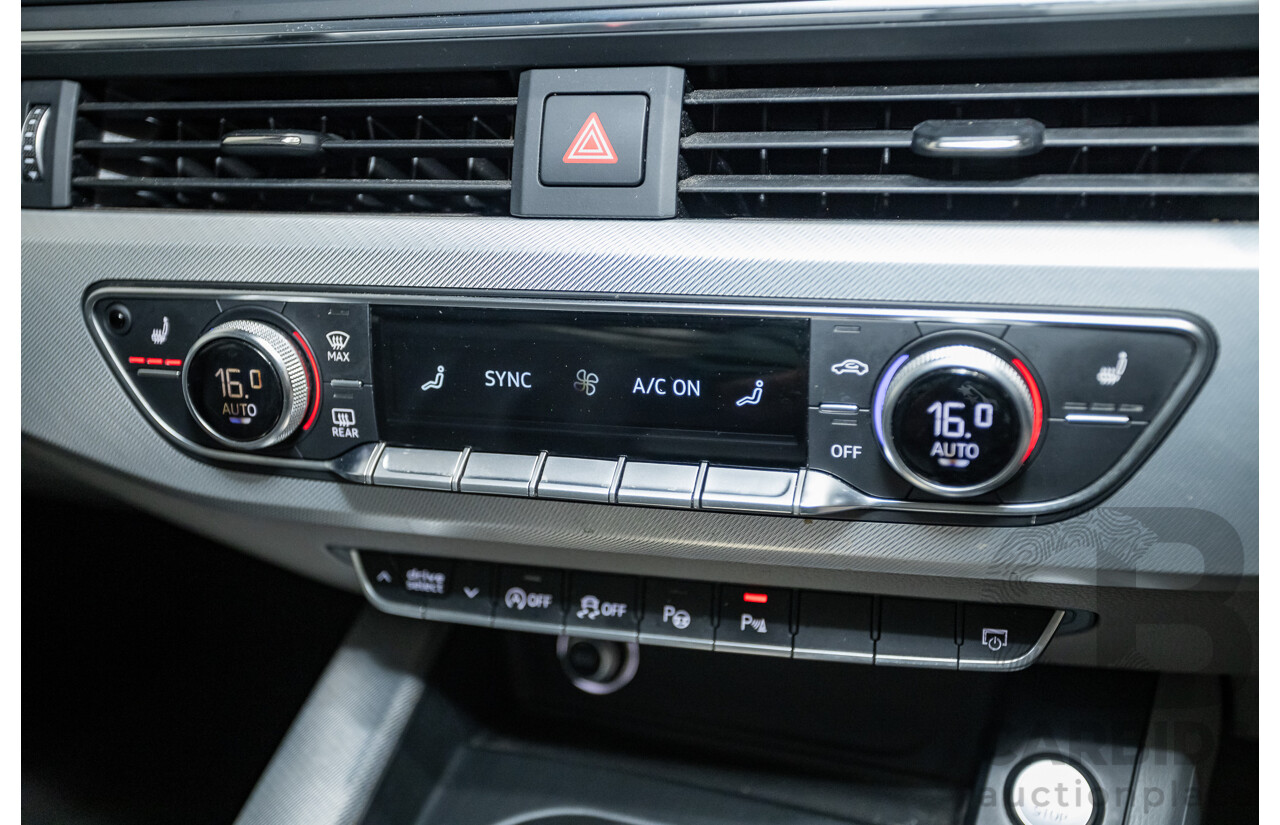 07/2016 Audi A4 2.0 TDI Quattro S-tronic Sport (AWD) F4 (B9) 4D Sedan Grey Turbo Diesel 2.0L