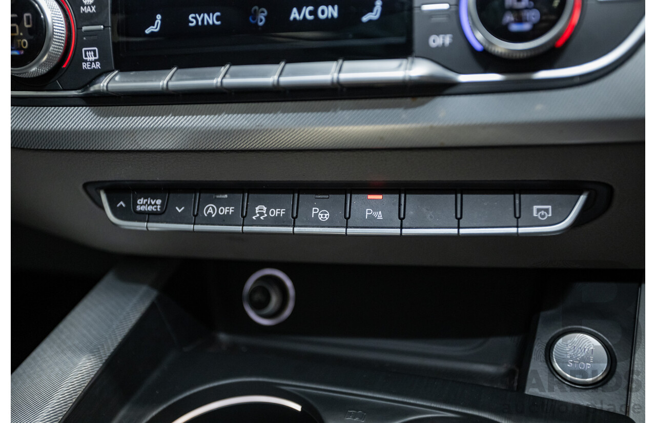 07/2016 Audi A4 2.0 TDI Quattro S-tronic Sport (AWD) F4 (B9) 4D Sedan Grey Turbo Diesel 2.0L