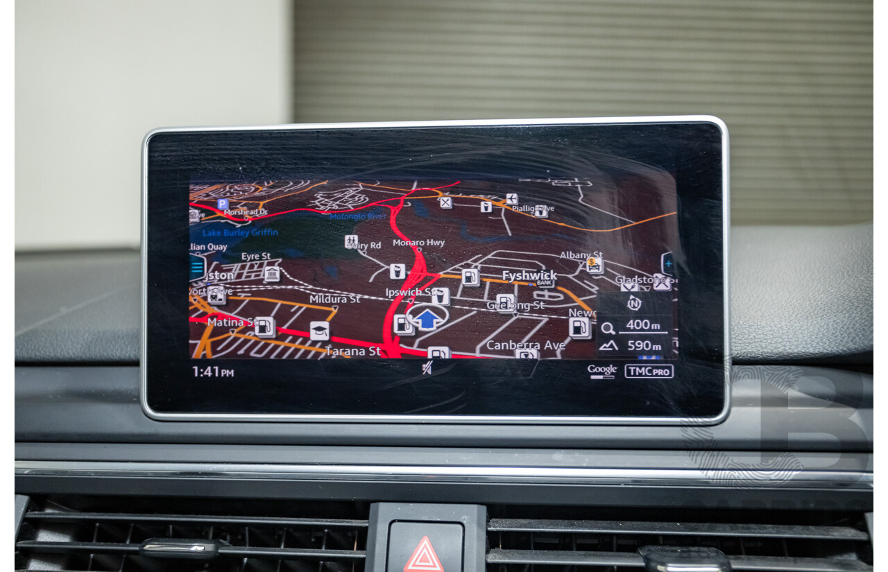 07/2016 Audi A4 2.0 TDI Quattro S-tronic Sport (AWD) F4 (B9) 4D Sedan Grey Turbo Diesel 2.0L