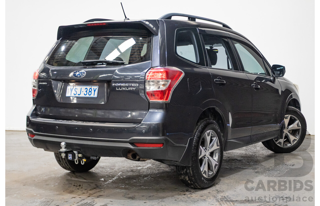 7/2014 Subaru Forester 2.5i Luxury Limited Edition MY14 4d Wagon Dark Grey Metallic 2.5L